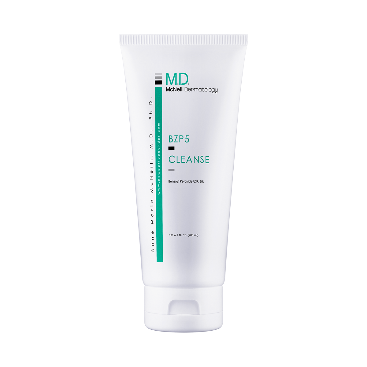 M.D. McNeill Dermatology Acne BZP Wash 5% – Newport Dermatology
