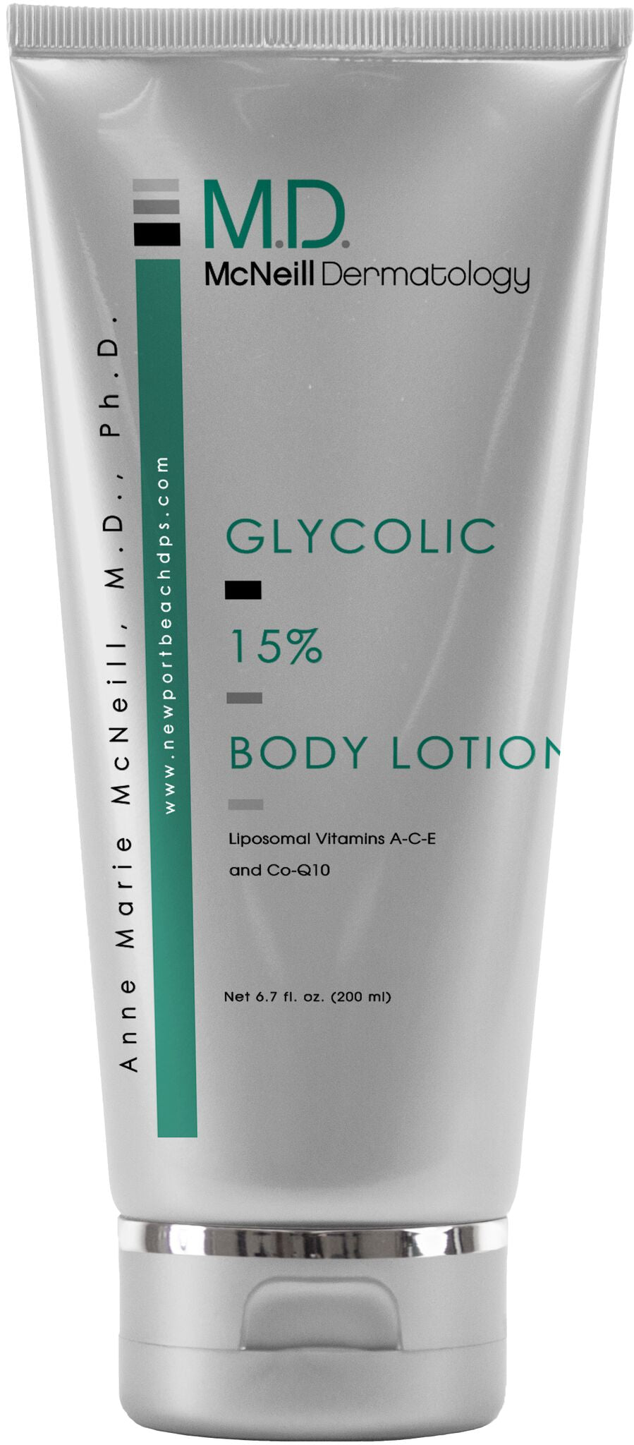 M.D. McNeill Dermatology Glycolic 15% Body Lotion – Newport