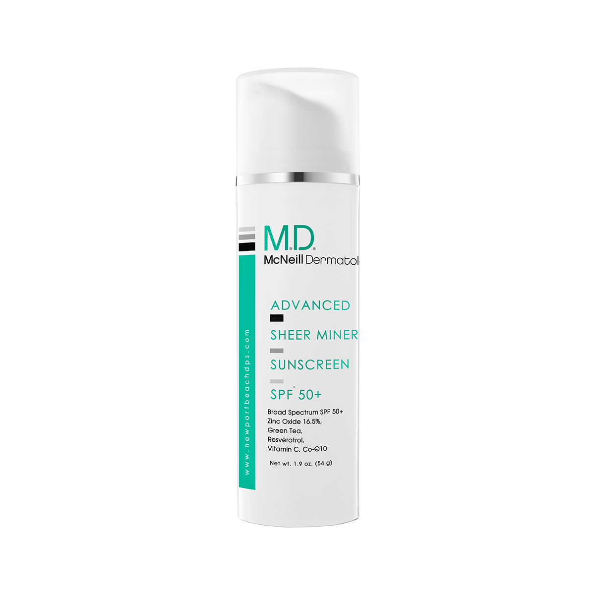 M.D. - Advanced Sheer Mineral Sunscreen SPF 50+