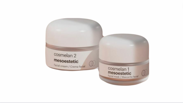 Image of the Cosmelan product, a leading depigmentation treatment for reducing dark spots, unifying skin tone, and enhancing skin luminosity, available at Newport Beach Dermatology and Plastic Surgery